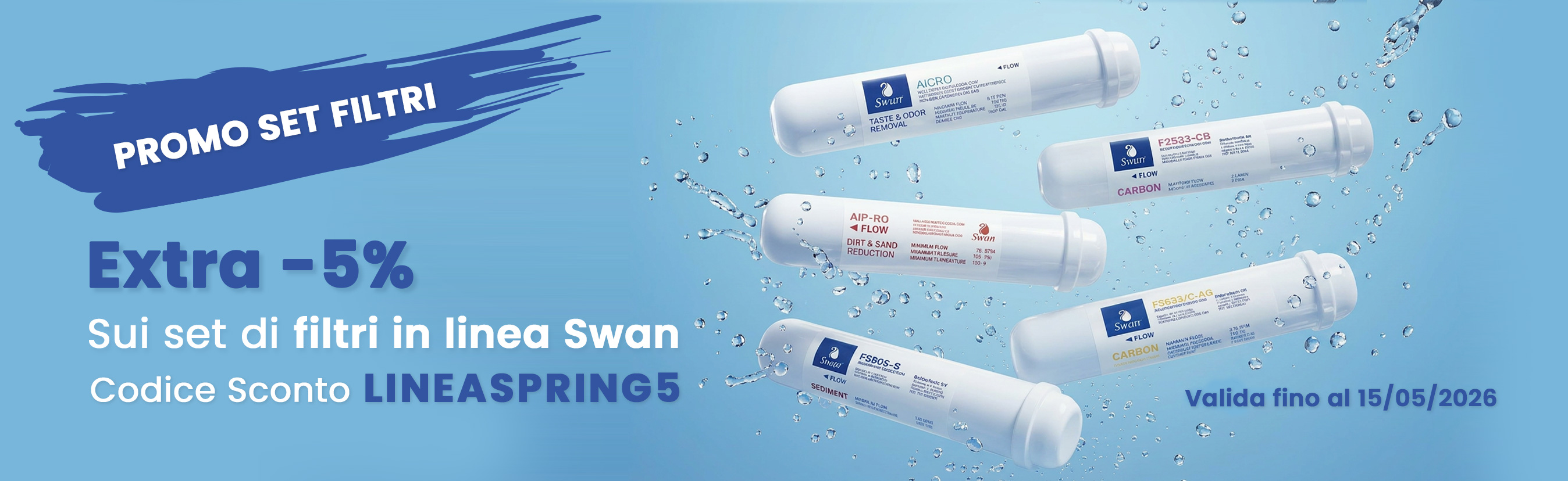 Offerta filtri osmosi aprile 2026